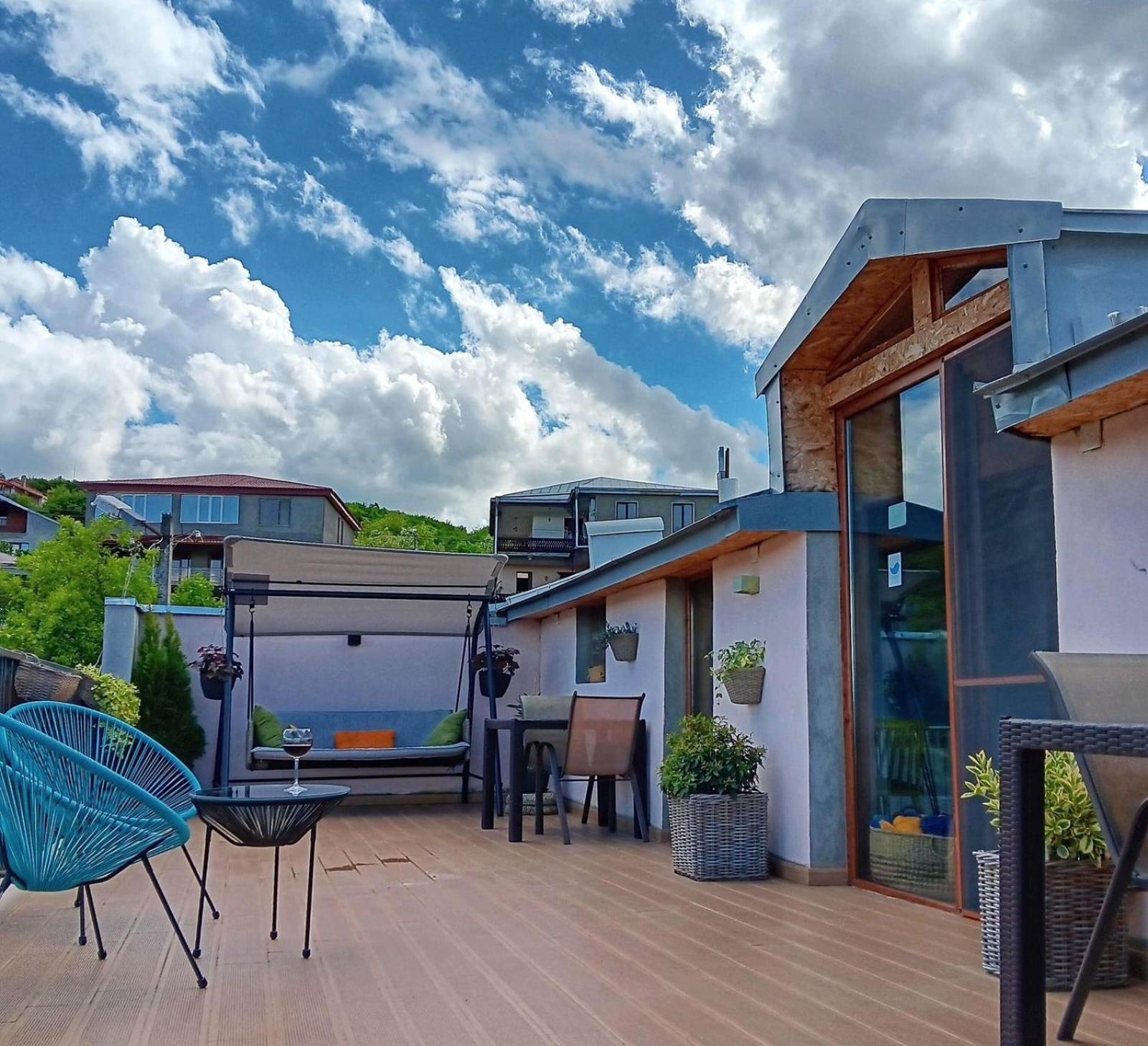 Hestia - Hotel, Wine And View 泰拉维 外观 照片